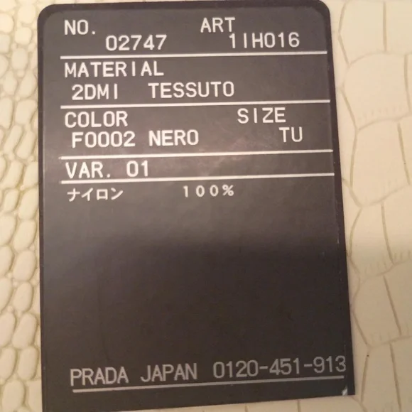 💋 Prada Authentic NEW Headband NWT W/BOX - Picture 9 of 11